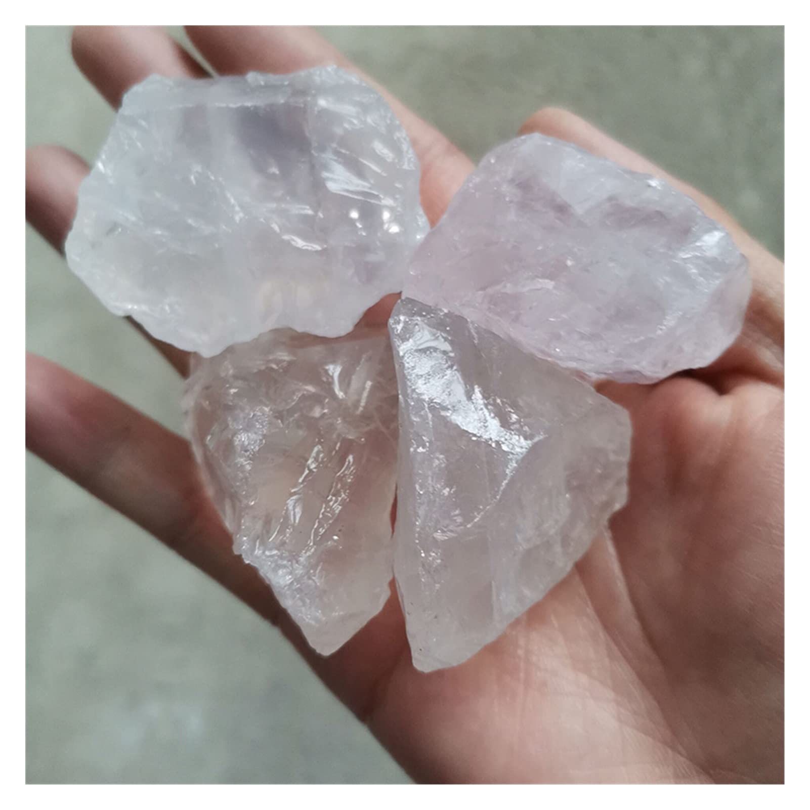 ピンク水晶 高品質]ピンクエンジェルラダークォーツ丸玉/スフィア（直径36.8